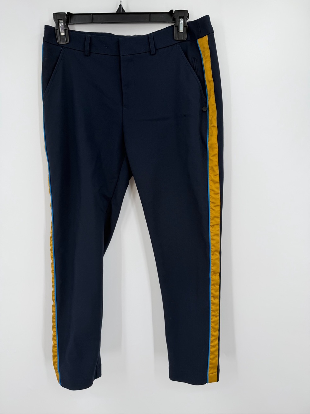 🔵🟡 Scotch & Soda Maison Scotch Navy Trousers - S